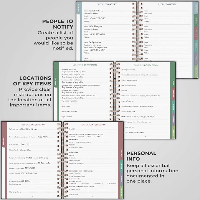 Clever Fox When I Die Planner - Image 3