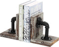 MyGift Decorative Bookends, Office Book Ends by MyGiftHome