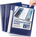 Dunwell Presentation Binder 12-Pocket, Displays 24 Pages, 8.5x11 Portfolio by Dunwell