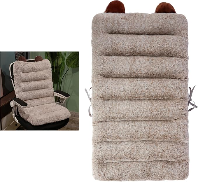 ELFJOY Desk Chair Cushion 85cm Office Chair Cushion Seat Cushion by ELFJOY