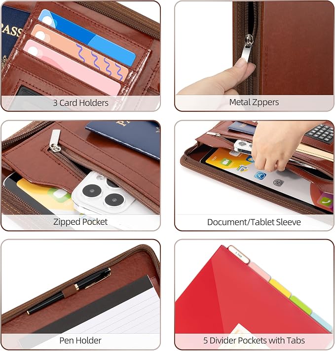 Ospelelf 3 Ring Binder Portfolio Folder - Image 4