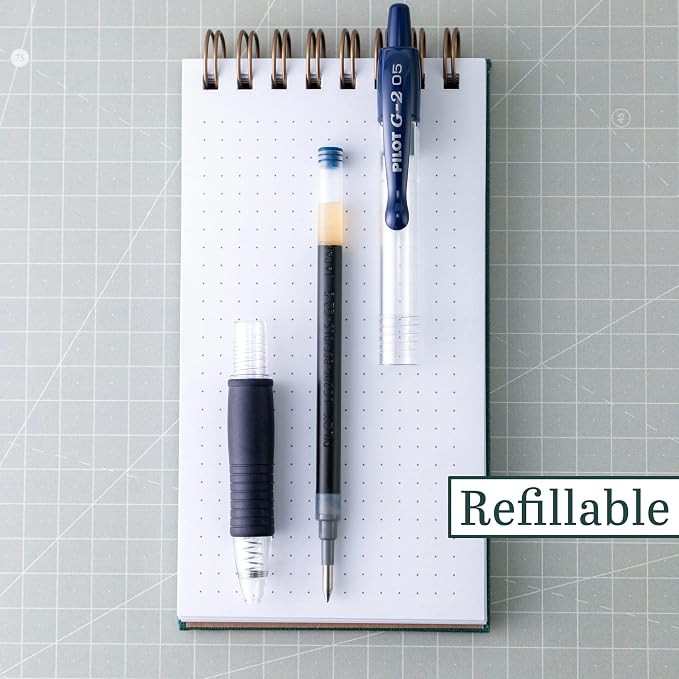 Pilot G2 Premium Refillable and Retractable Rolling Ball Gel Pens, Extra Fine - Image 2