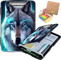 Clipboard with Storage, Heavy Duty Plastic Storage Clipboard with Low Profile by Unknown