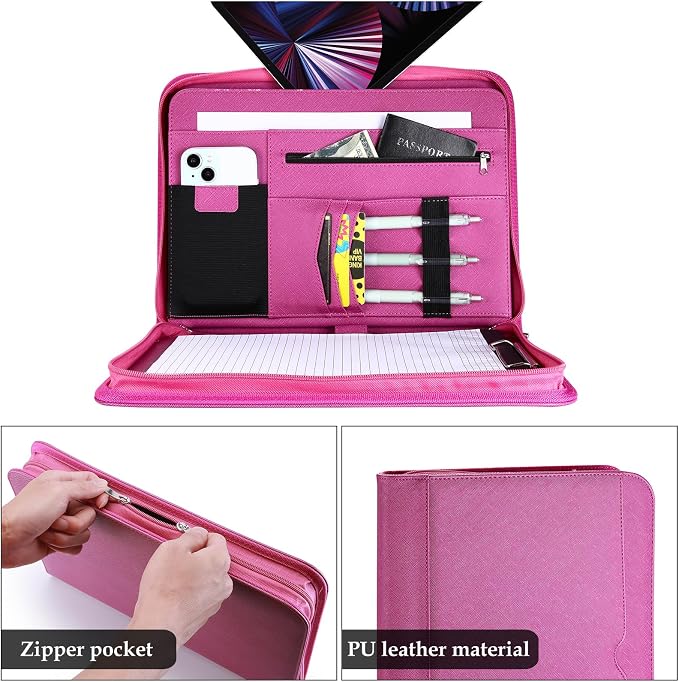 ProCase Portfolio Business Padfolio Folder - Image 4