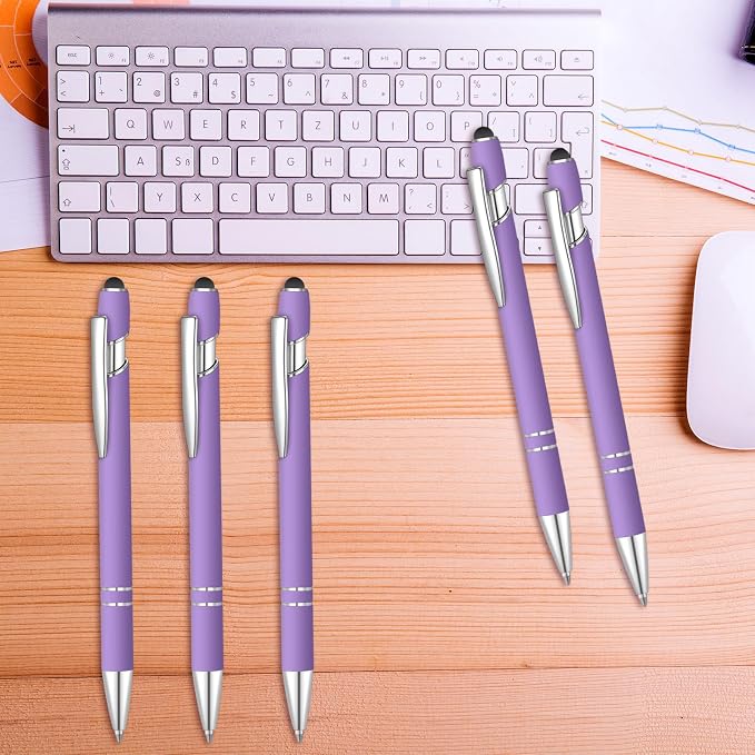 6 Pcs Blue Ink Ballpoint Pen - Image 6