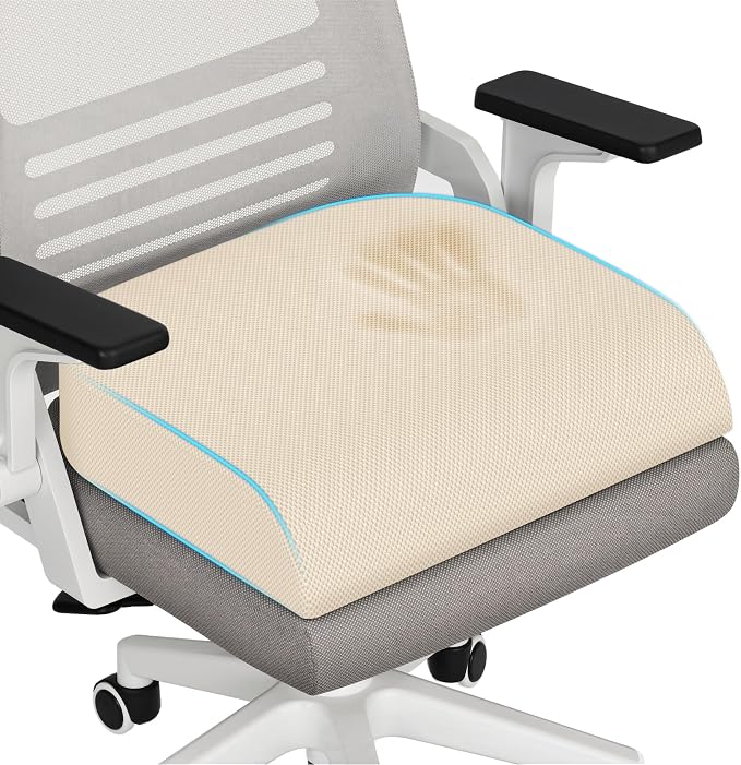 TranquilRelax Large Seat Cushion, Memory Foam Cushion by Unknown