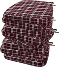 AAAAAcessories D-Shaped Chair Cushions, Machine-Washable Cover by AAAAAcessories