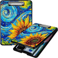 Starry Sunflower A4 Clipboard by Unknown