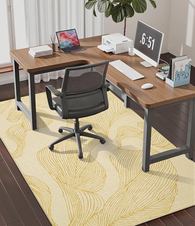 chakme Office Chair Mat for Hardwood Floor, Machine Wash by CHAKME