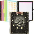 Ospelelf Clipboard with Storage 8.5 X 11，Padfolio Organizer, Spiral Portfolio by OspelelfOfficeSupplies
