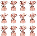 Beistle Metallic Wrapped Balloon Weight – 12 Pack, Rose Gold Balloon by Beistle