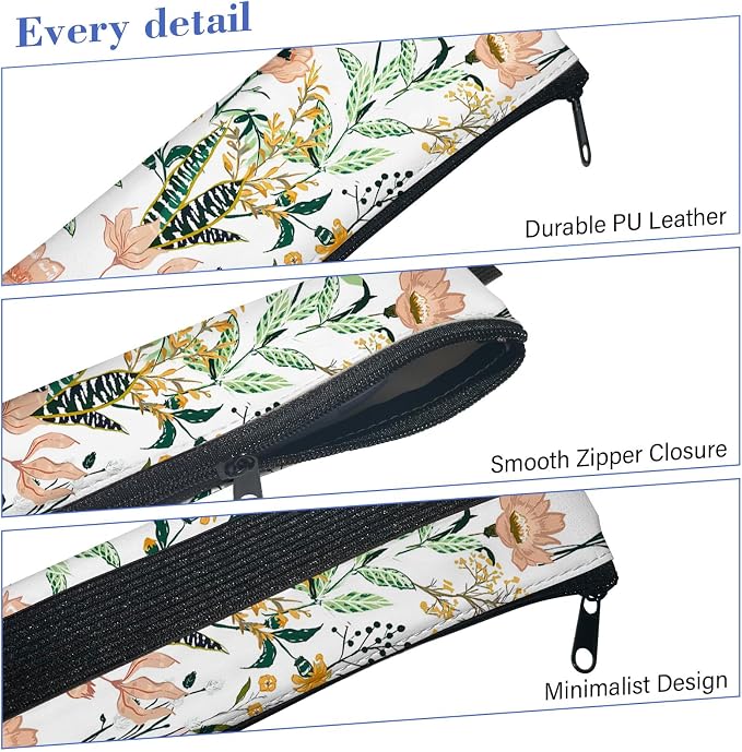 4 Pack Elastic Pen Holder for Notebook, Prints Pen Pouch - Image 4