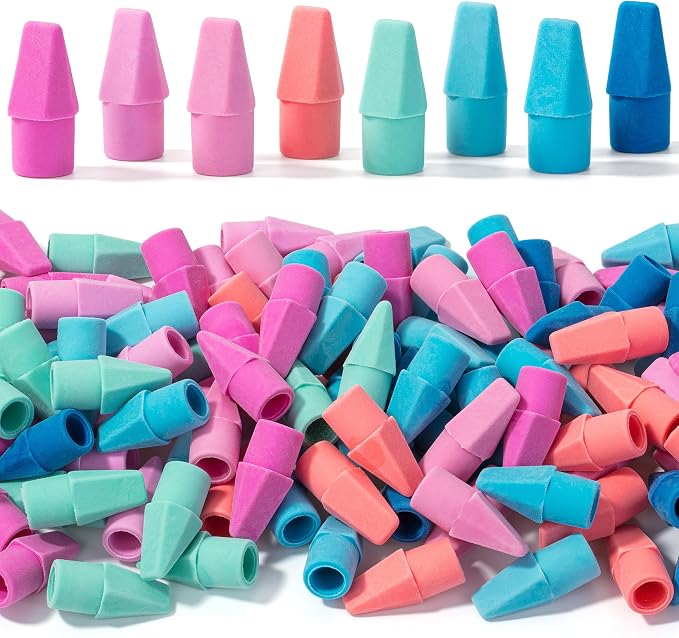 Mr. Pen- Pencil Erasers Toppers, 120 Pack, Latex Free, No Smudge | Mr Pen by MrPen