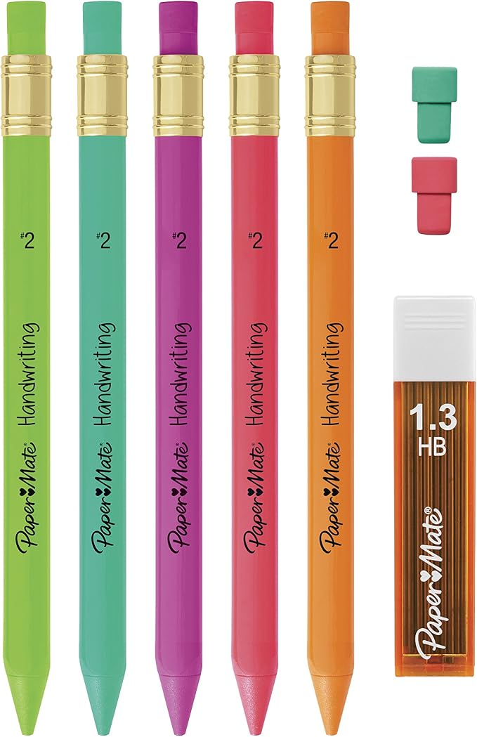 Paper Mate Handwriting Triangular Mechanical Pencil Set - Image 2