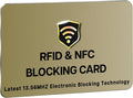 SaiTech IT RFID Blocking Card One Card Protects Entire Wallet Purse by SaiTechIT