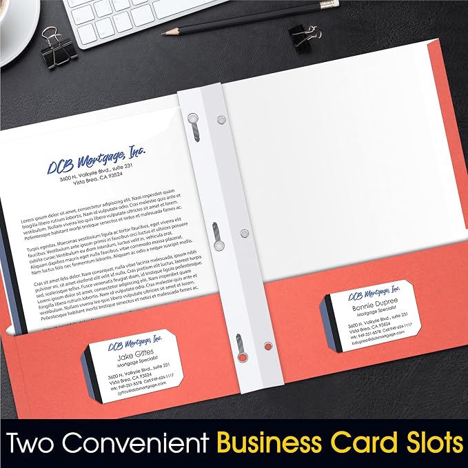 2 Pocket Portfolio Folders - Image 4