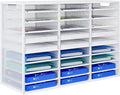 Mail Sorter Adjustable Countertop Mail Holder, Heavy Duty Literature Organizer by PAG-Mass