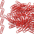 Luomorgo 120 Pcs Red Paper Clips by Luomorgo