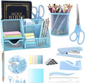12 in 1 Desk Organizers and Accessories Set, Office Supplies Include Stapler by Shellvcase