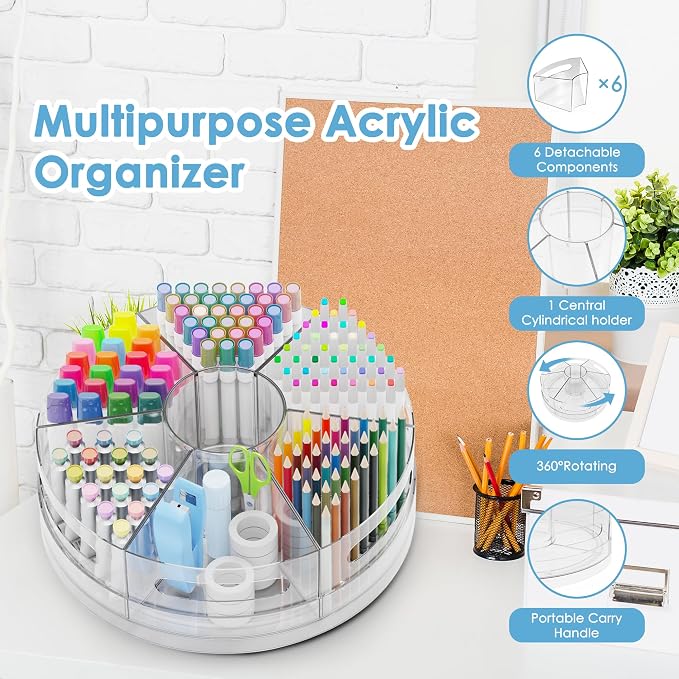 CraftGenes 2 Packs Pen Organizer - Image 7