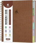 Clever Fox Large When I Die Planner by CleverFox