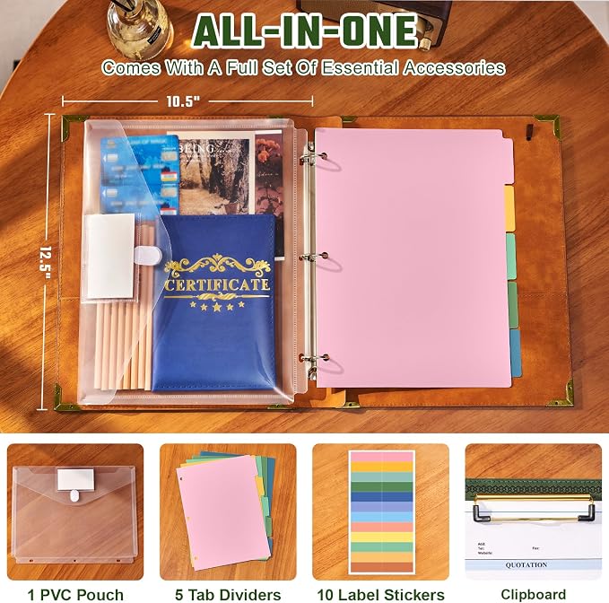 Ovesmusl 1 Inch 3 Ring Binder - Image 2