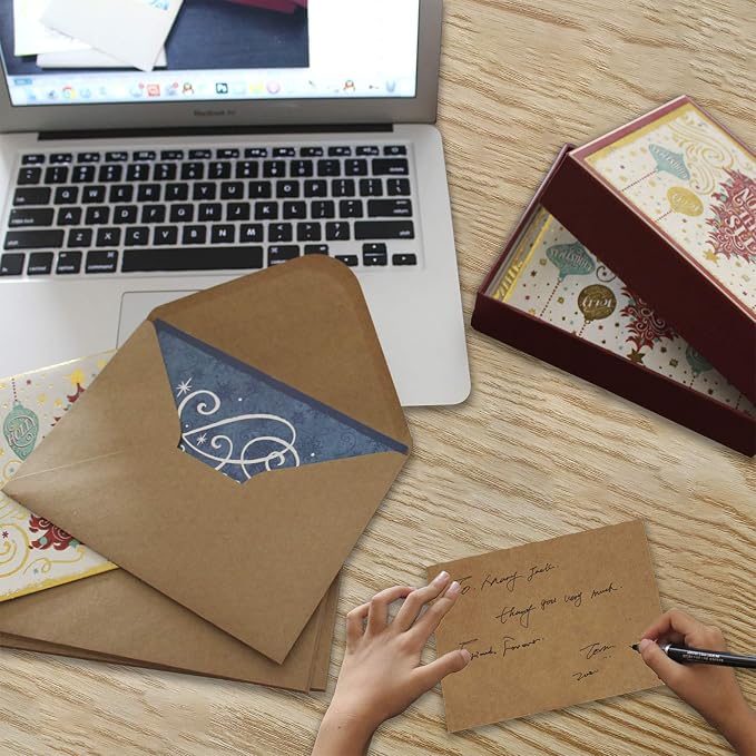 Xxcxpark 100 Qty 5.25 x 7.25 inches Printable A7 Invitation Envelopes & 100 Qty - Image 6