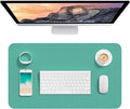 Hsurbtra Desk Pad, 23.6" x 13.8" PU Leather Desk Mat, M Extended Mouse Pad by Hsurbtra