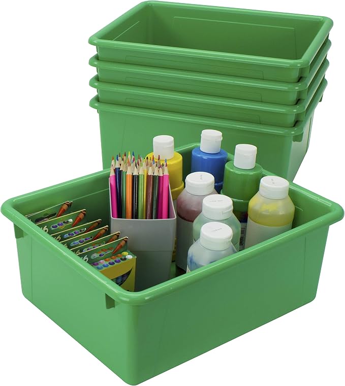 Storex Letter Size Deep Storage Tray – Organizer Bin by Storex