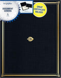 Geographics Classic Linen Certificate/Document Covers, 12.5” x 9.75” by Geographics