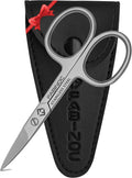 Straight Nail Scissors for Men & Women – German Quality Stainless Steel – Small by FABINOC