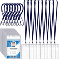 Marspark 200 Pcs ID Badge Holder by Marspark