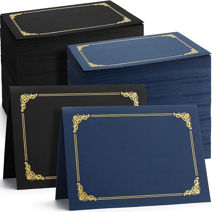 Fainne 80 Pieces Certificate Holders Diploma Holders Document Holder by Fainne