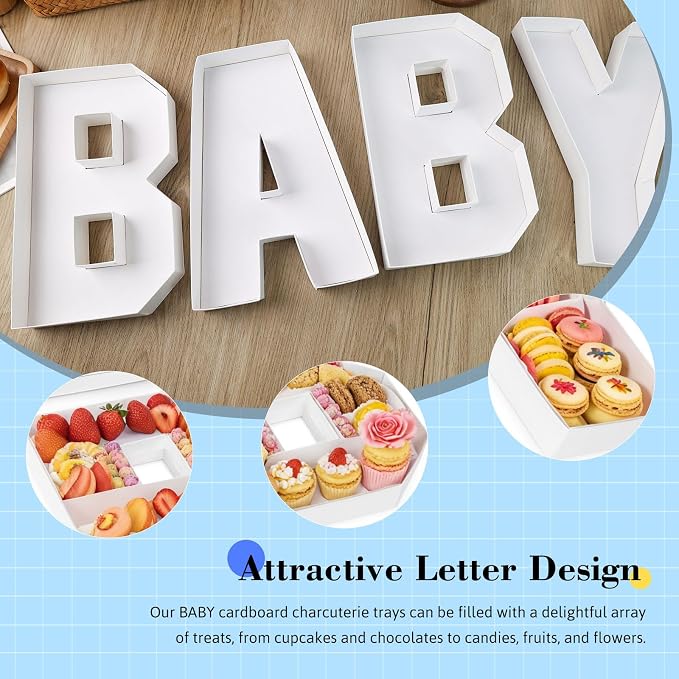 VGOODALL Baby Charcuterie Board Letters - Image 5