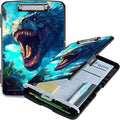 Ocean Dragon A4 Clipboard with Storage Pen Holder, Clipboards Organizer Nursing by Unknown
