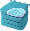 SUNROX Cooling Gel Memory Foam Chair Cushions, 2.6" Thick U-Shaped Dual-Layer by SUNROX