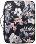 JAKAGO A4 Travel Portfolio Multifunctional Document Organizer Zippered Case by JAKAGO