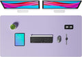 Aothia Faux Leather Desk Mat – Large Mouse Pad, Non-Slip PU Leather Blotter by AothiaSimpleNaturalUnique