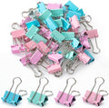 Mr. Pen- Small Binder Clips, Small Size | Pastel Color Metal Binder Paper Clips by MrPen