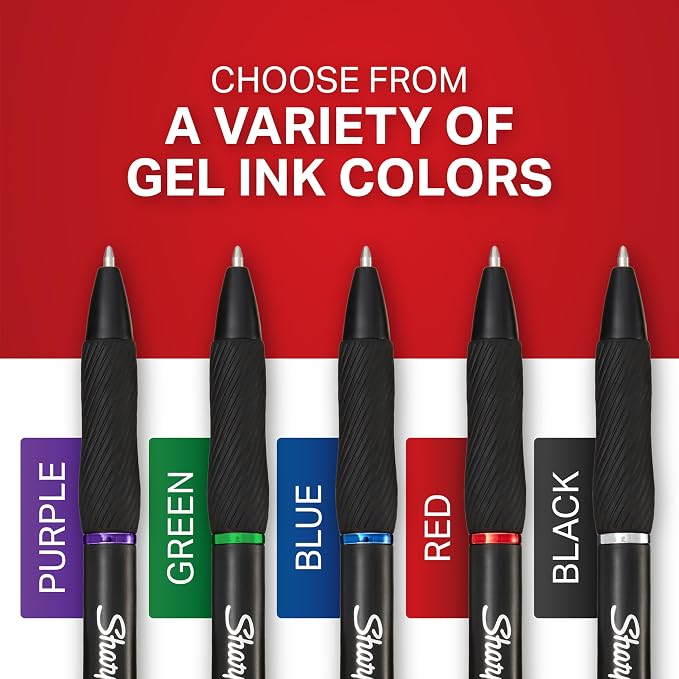 Sharpie S-Gel Bold Point Blue Gel Pens - Image 9