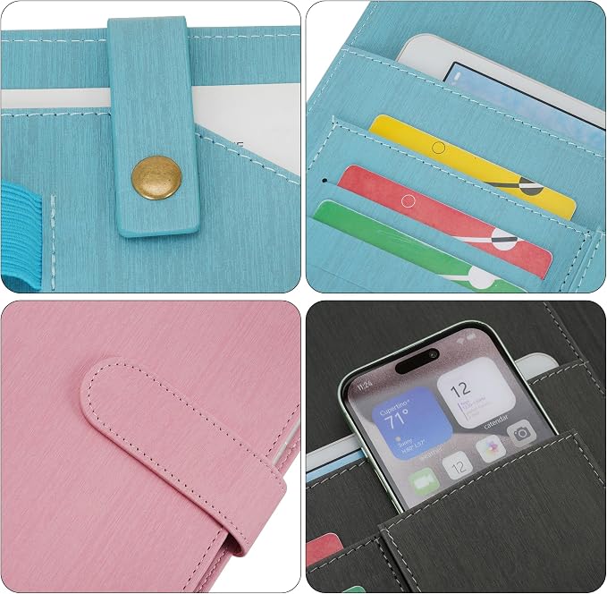 Wonderpool A4 PU Leather Portfolio Holder Ring File Document Case - Image 7