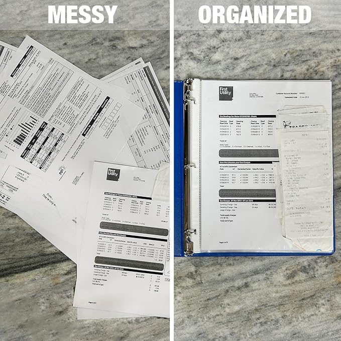 Samsill 500 Pack Heavy Duty Sheet Protectors, 8.5x11 Inch Page Protectors - Image 5