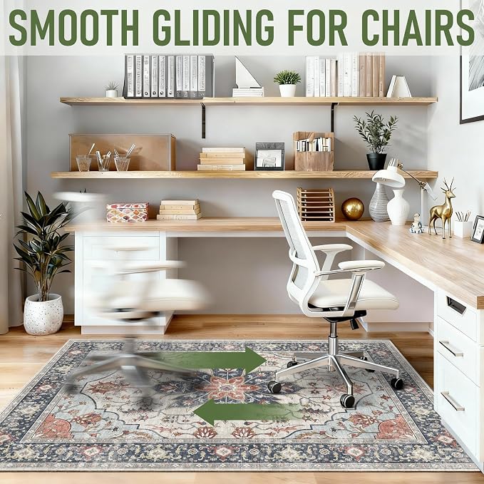 36"x48" Office Chair Mat for Hardwood, Under Desk Chair Mat for Home Office - Image 6