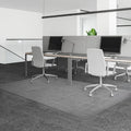 BesWin Office Chair Mat for Carpeted Floors, Easy Glide and Flat Without Curling by BesWin