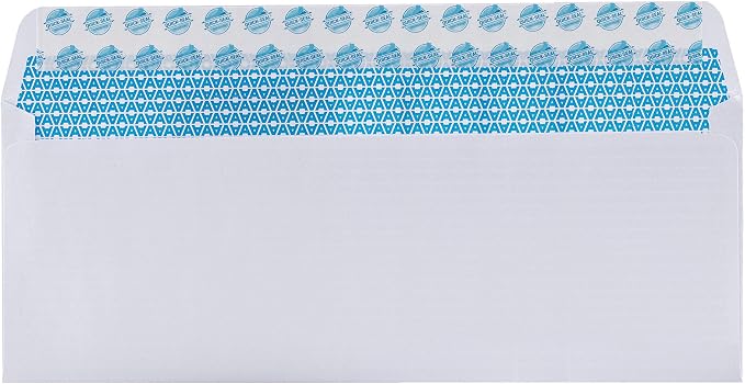 Aimoh 100 Custom Printed #10 Security Self Seal Envelopes -Personalized - Image 4