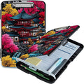 A4 Clipboard with Storage Pen Holder, Clipboards Organizer Nursing Clipboard by Unknown