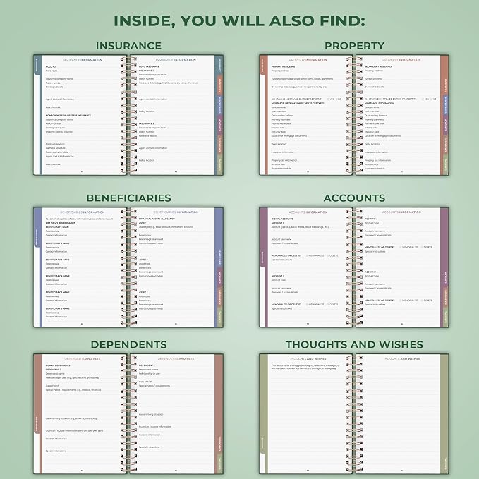 Clever Fox When I Die Planner - Image 5