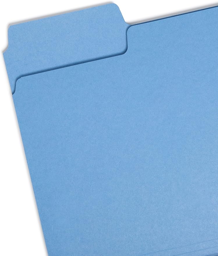 Smead SuperTab Heavyweight File Folder, Oversized 1/3-Cut Tab, Letter Size - Image 2