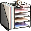 OPNICE 5-Tier Desktop File Paper Organizer, Desk Organizers and Accessories by OPNICE