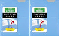 Five Star 2-Pocket Folder, Plastic Folder by FiveStar